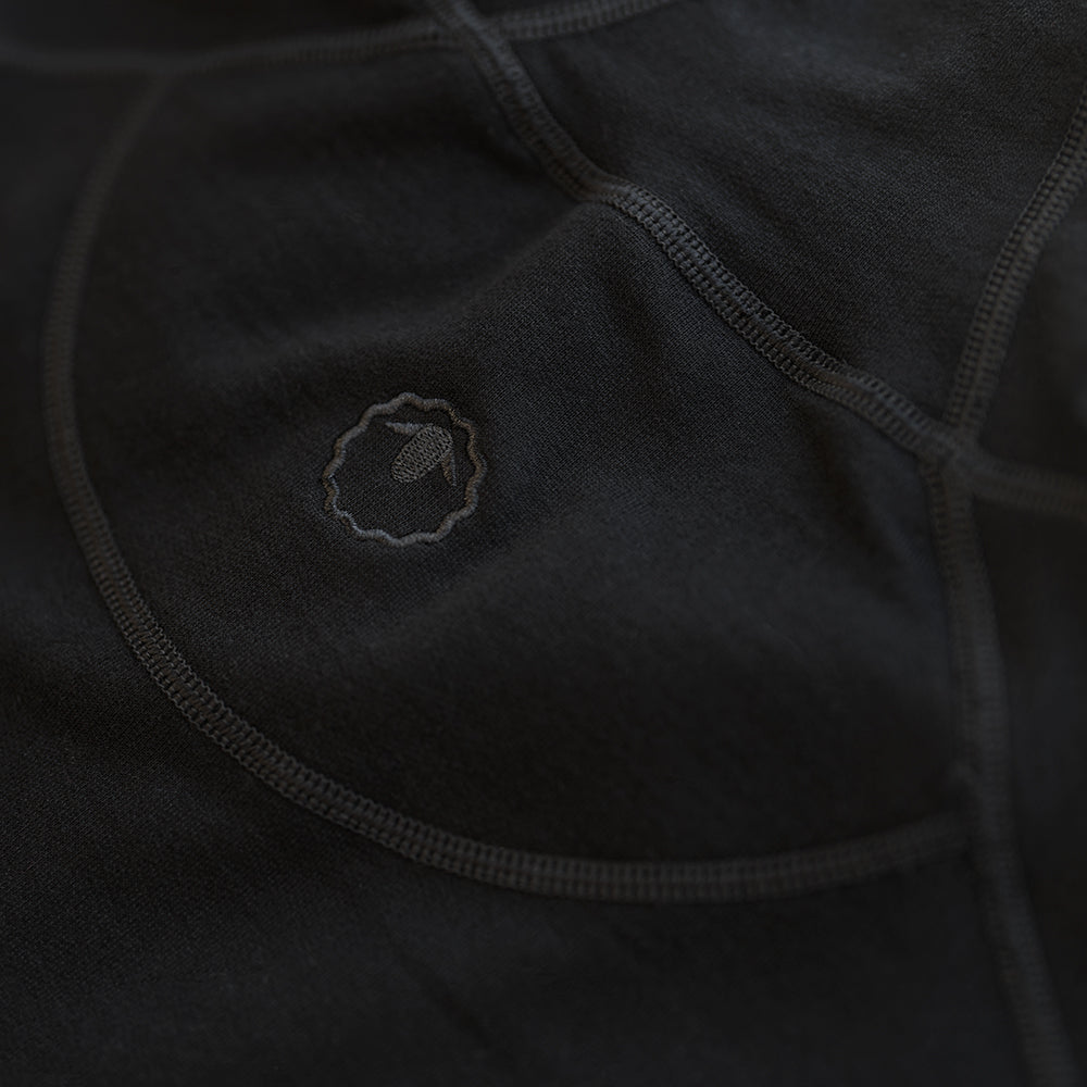 Isobaa | Mens Merino 260 Casual Hoodie (Black) | The best in warmth and versatility: Isobaa 260gm midweight Merino wool hoodie.