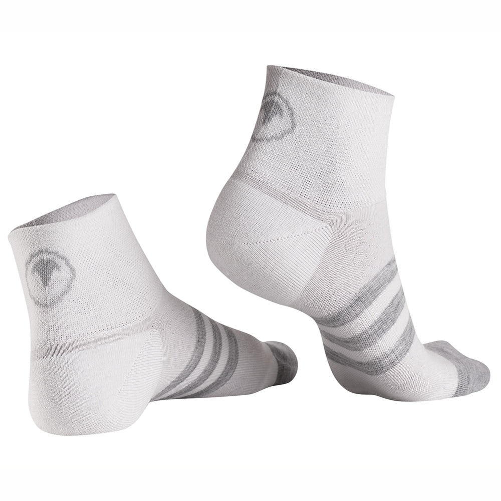 Mélange Mérinos Sports Socks (3 Pack - White)