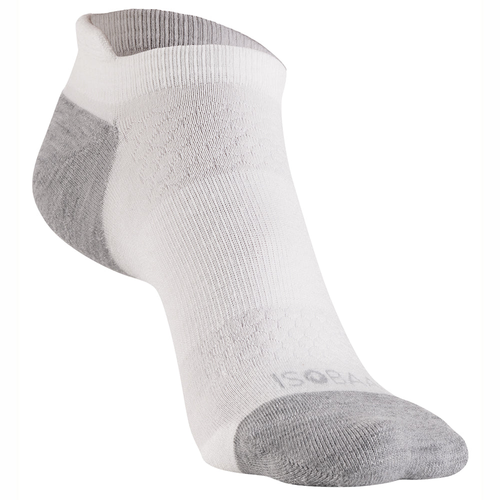 Mélange Mérinos Trainer Socks (3 Pack - White)