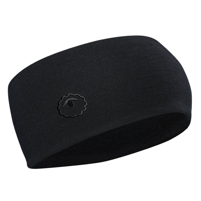 Isobaa Merino Blend 200 Sports Headband (Black)