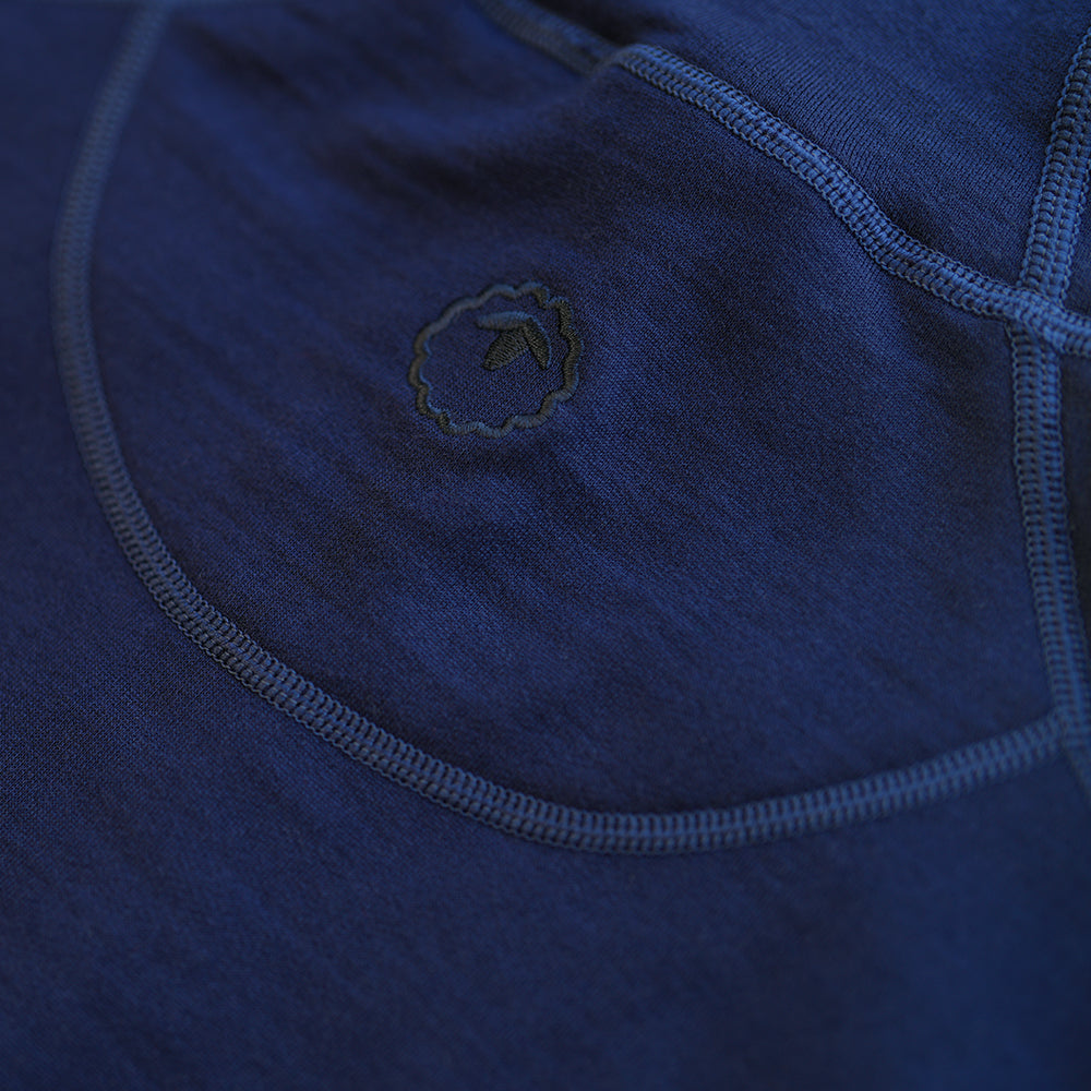 Isobaa | Mens Merino 260 Casual Hoodie (Navy) | The best in warmth and versatility: Isobaa 260gm midweight Merino wool hoodie.