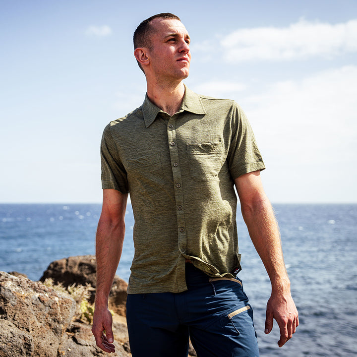 Mens 120 Ultrafine SS Shirt