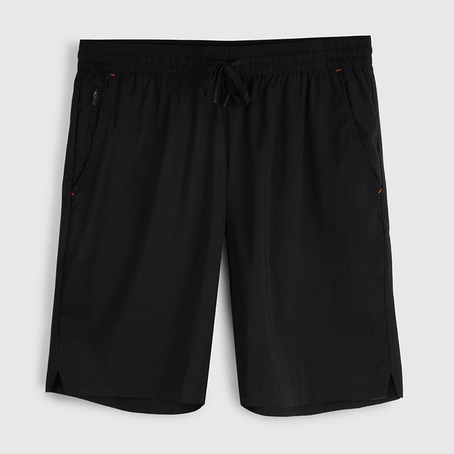 Mens Merino Active Blend Travel Shorts (Black)