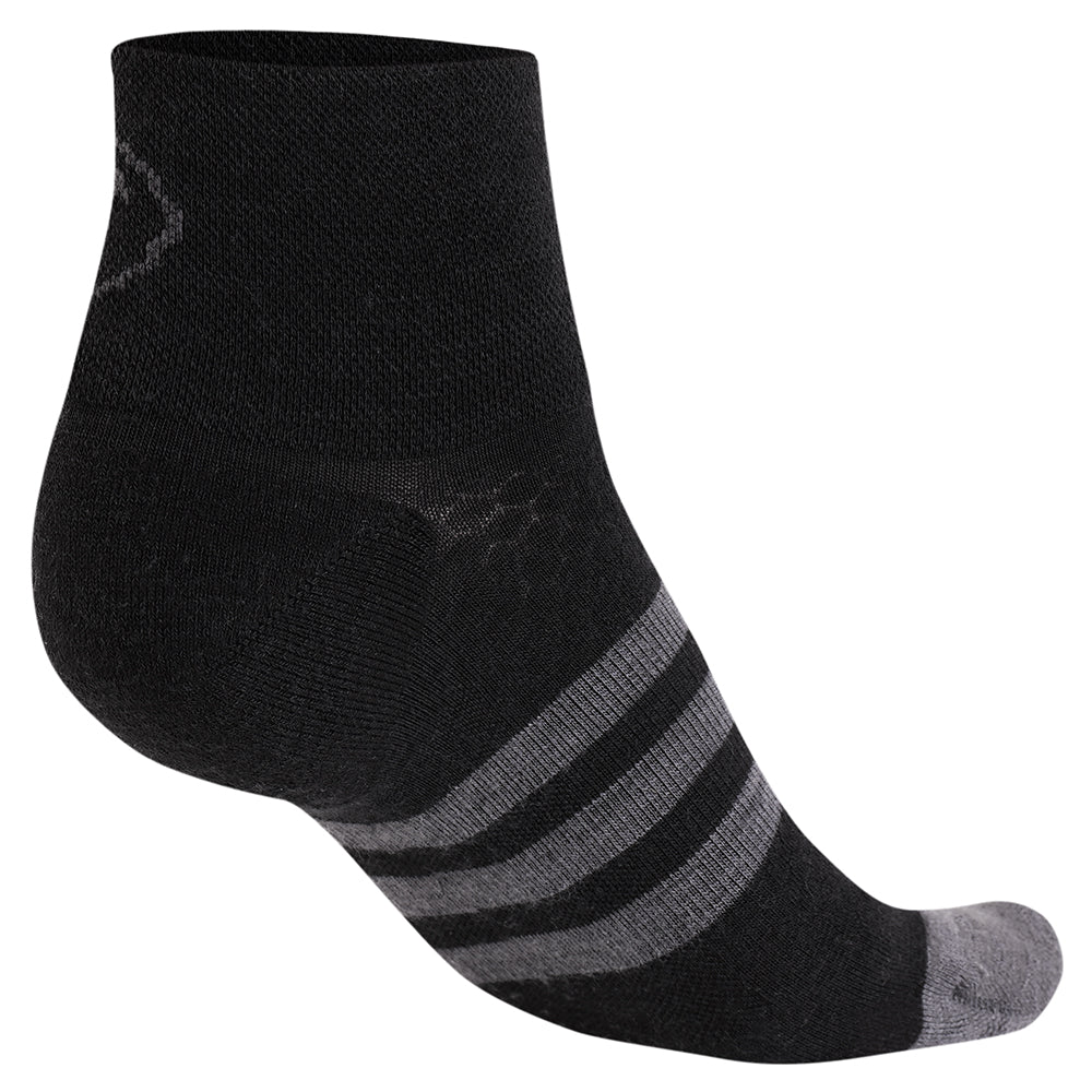 Merino Blend Sports Socken (3 Pack - Black)