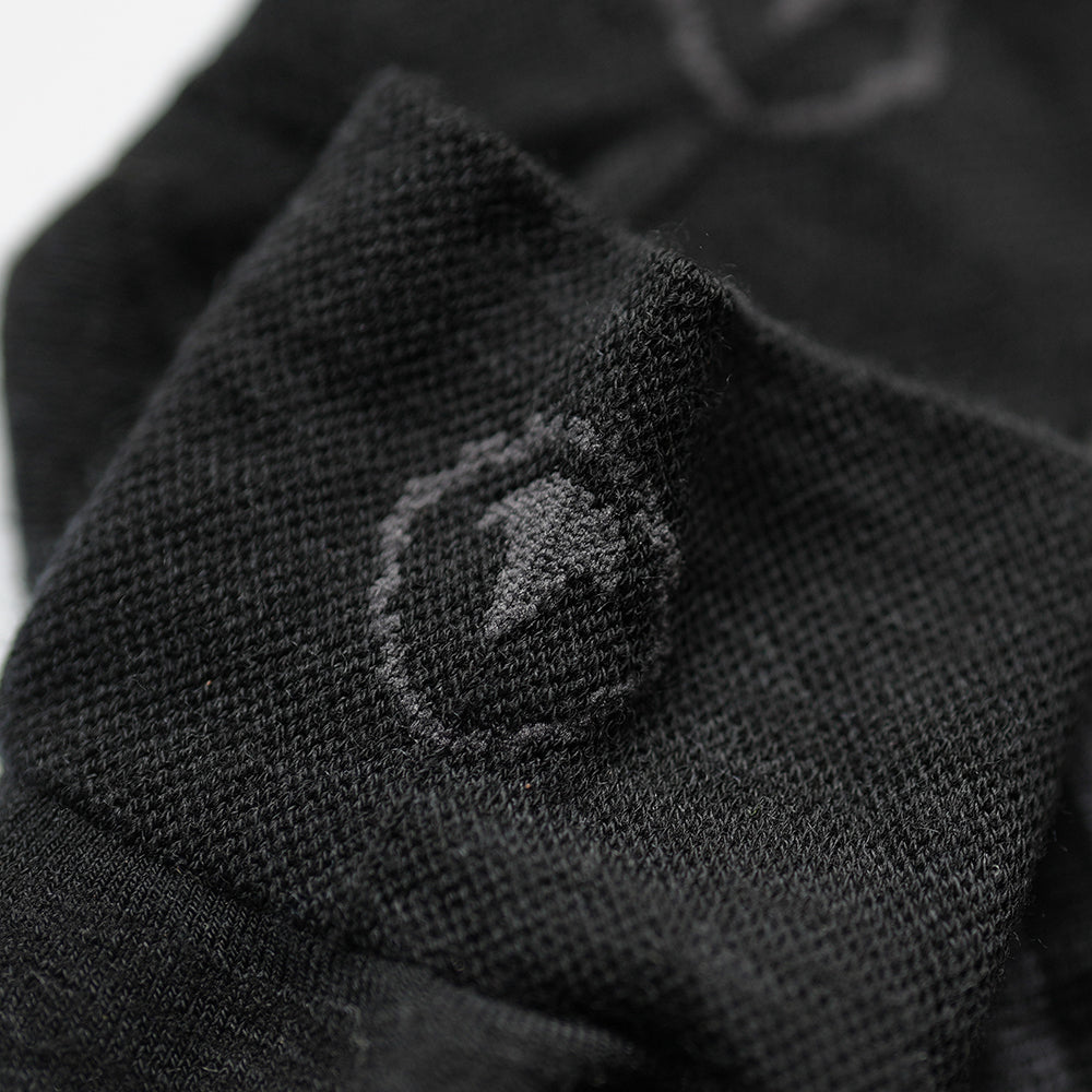 Merino Blend Sports Socken (3 Pack - Black)