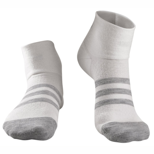 Merino Blend Sports Socks (3 Pack - White)