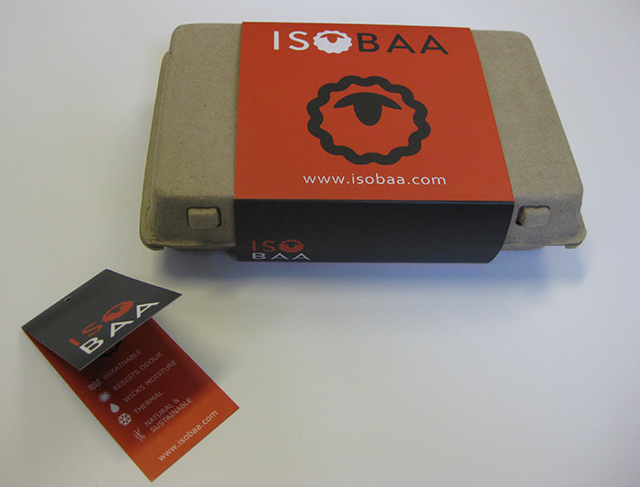 Isobaa ursprüngliche Zellstoffverpackung