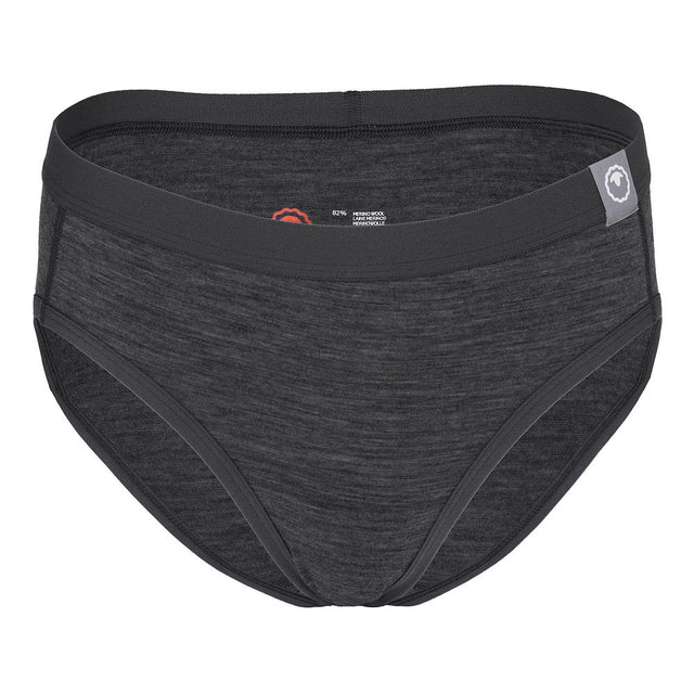 Womens 160 Bikini Knickers (Smoke Melange)
