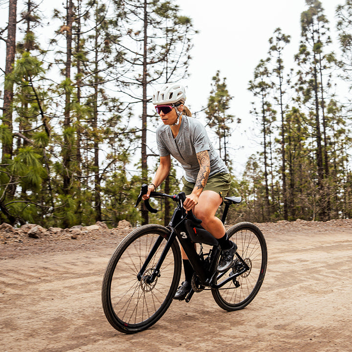 Womens 160 SS Cycle Zip Top