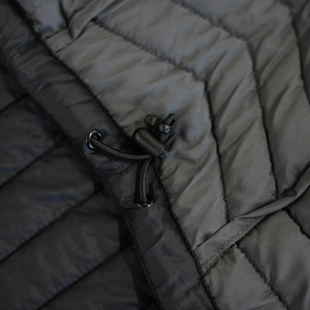 Isobaa Womens Merino Wool Insulated Jacket (Black/Smoke)