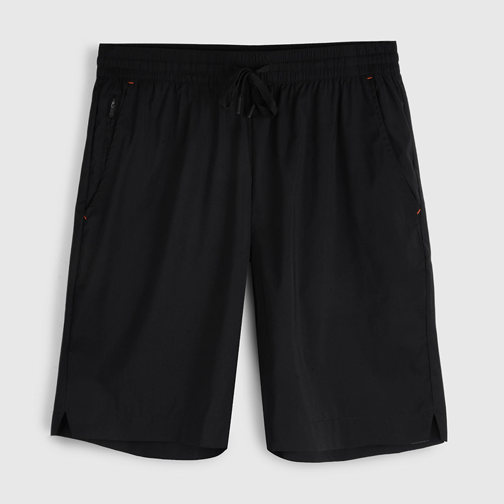 Womens Merino Active Blend Travel Shorts (Black)