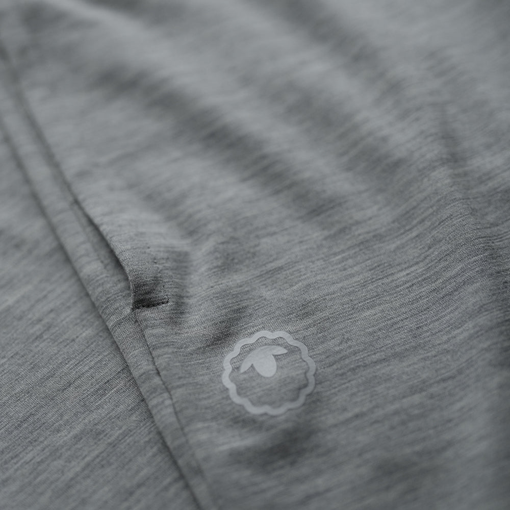 Isobaa | Mens Merino Blend 200 PJ Joggers (Cloud Melange) | Our superfine Merino blend joggers.