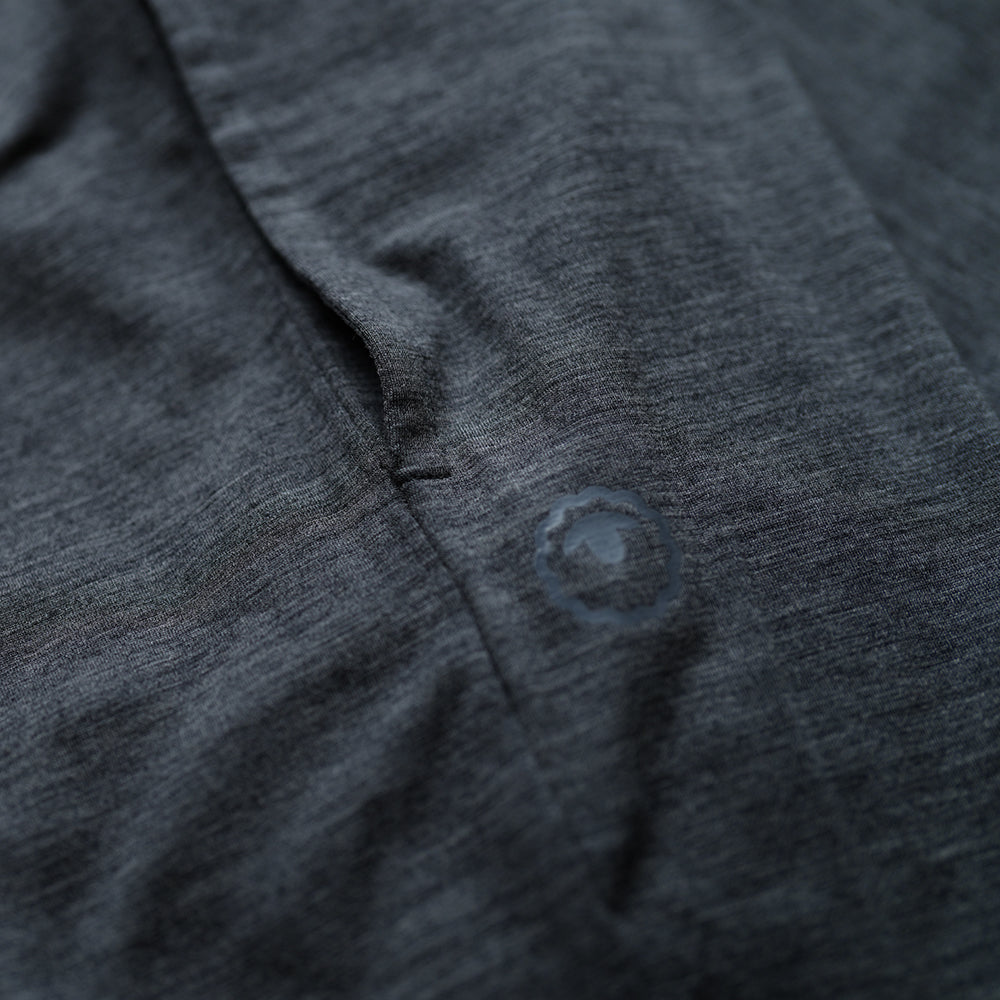 Isobaa | Womens Merino Blend 200 PJ Joggers (Smoke Melange) | Our superfine Merino blend joggers.