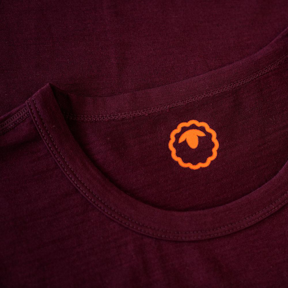 Isobaa | Mens Merino 150 Pack Light Tee (Wine) | Gear up for everyday adventures and outdoor pursuits with Isobaa's soft superfine Merino Tee.