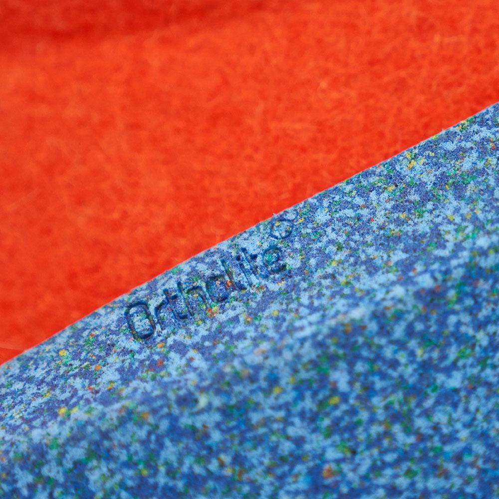 Isobaa | Merino Wool Blend Slippers (Smoke/Orange) | Comfort that lasts – Isobaa's Merino blend slippers are your companions for relaxation both indoors and out.