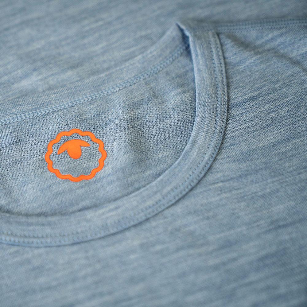 Isobaa | Womens Merino 150 Odd One Out Tee (Sky) | Gear up for everyday adventures, big and small, with Isobaa's superfine Merino Tee.
