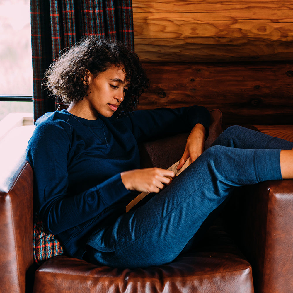 Merino 260 Lounge Sweatshirt (Navy)